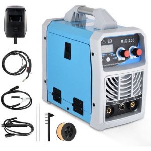 TTLIFE Poste à Souder 300A 220V MIG/Lift TIG/MMA 3 en 1 Poste a Souder MIG Sans GAZ IGBT Soudeuse dinverseur Machine a Souder