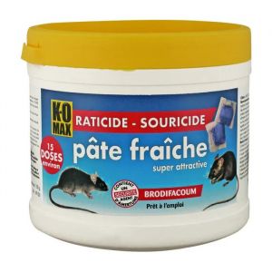 Raticide souricide pâte fraiche super attractive de 150 g