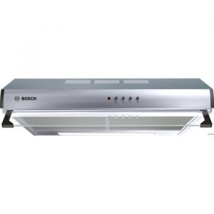 BOSCH DUL63CC50 -Hotte classique murale-Evacuation / Recyclage-350 m3 air / h max en &eacute;vacuation-72 dB-3 vitesses-L 60 cm-Inox