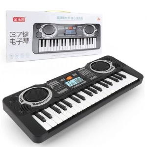 Orgue &eacute;lectroniqueClavier de piano pour enfants - Clavier dinstrument de musique pour piano &eacute;lectronique &agrave; 37 touches
