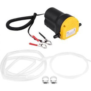 Pompe &agrave; Vidange dHuile Moteur et Gasoil Pompe dAspiration Electrique 12 V 60W 250L / H