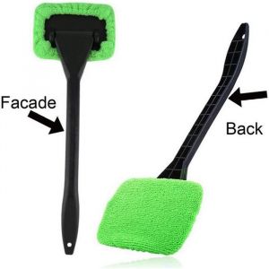 【détergent】Brosse de lavage de voiture nettoyant pour vitres à long manche brosse à poussière nettoyage de pare-brise Brus_NP5278