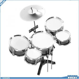 Kit de batterie de Jazz pour tout-petits jouet pour enfants ensemble de batterie de Jazz instrument de musique adapt&eacute; aux