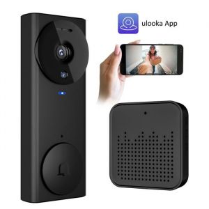 Interphone Vidéo - FANTEC - Sans Fil - Vision Nocturne - Alimentation Sans Fil - Objet Connecté