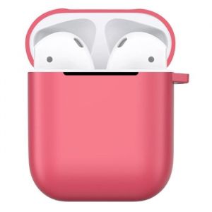 Coque Housse De Protection Antichoc écouteurs Tpu Pour Apple Airpods 1/2 Rose - 439346