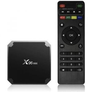 X96 mini Smart TV Box 2+16 Go Lecteur Multimédia Android 7.1.2 Quad Core WIFI 4K H.265 HDR avec Indicateur LED -A1