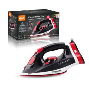Fer à Repasser Sans Fil Vapeur 2200W Semelle Céramique 4 Vitesse Chauffage Rapide Repassage Vertical Horizontal Auto Nettoyant