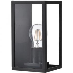 Applique murale ext&eacute;rieur - AREV - SOLWEIG - Noir - M&eacute;tal - Electrique - Ampoule filament 7W