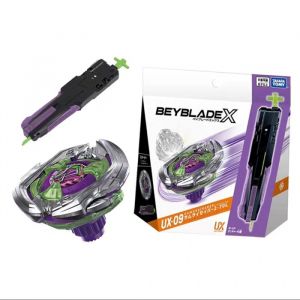 Beyblade X Pack de lanceur Victory avec toupie &agrave; rotation droite de type attaque toupies de combat d&egrave;s 8 ans Multicolore TOUPIE