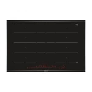 Bosch PXY875DW4E Intégré Plaque avec zone à induction Verre-céramique Noir 3300 W Rectangulaire
