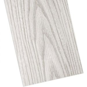 lle PVC Adhesive Sol Effet Bois Lino Sol Adhesif Blanc Imperm&eacute;able Lame Adhesive Blanc 90x15cm Revetement de 4 lles SOLS PVC