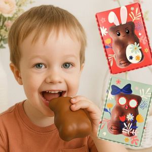 Ourson Guimauve XL enrob&eacute; de Chocolat Lait de P&acirc;ques
