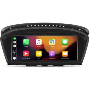 AWESAFE Autoradio Android 11 4Go+64Go pour BMW Série 5 E60 E61 E63 E64 Système CCCSérie 3 E90 E91 E928.8Carplay/Android Auto