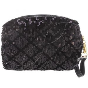 Trousse maquillage Strass Noir