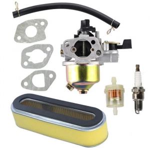 Carburateur + Filtre a Air pour GXV120 GXV140 GXV160 Moteur HR194 HR195 HR214 HRA214 HR215 HR216 HRA216 HRC216 Tondeuse a Gazon