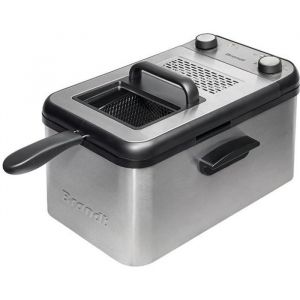 BRANDT Friteuse 09kg de frite 32l dhuile 2200 Watts FRI3200 inox