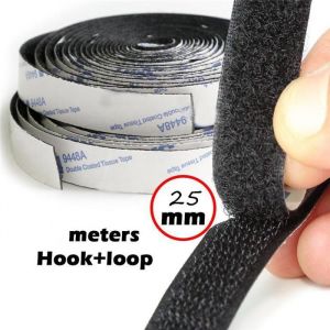 Bande Velcro auto-adhésive forte 16mm 20mm 25mm