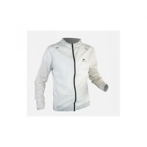 Veste Running - RAIDLIGHT - ULTRALIGHT - Beige / Blanc - Ultra l&eacute;g&egrave;re - Coupe-vent - 100% mati&egrave;re recycl&eacute;e