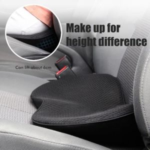 Akozon Coussin De Bas De Dos De Voiture Coussin De Siège De Voiture Épais Pour Conducteur Rehausseur De Siège De Voiture Moto Kit