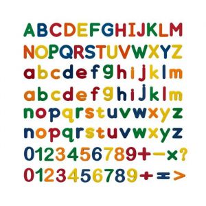 105 Pi&egrave;ces Lettres Magn&eacute;tiques pour EnfantsAlphabet Magnetique avec Chiffres pour Tableau Magn&eacute;tique et Frigo Aimant Lettre
