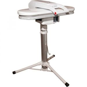 Presse à Repasser Vapeur avec Support - Taille Régulier (64cm x 27cm 1.400watt) Pour un Repassage Rapide + de Nombreux Accessoires