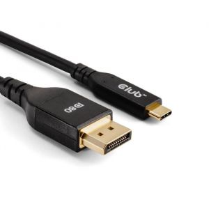 Câble USB Type-C vers DisplayPort - Club 3D - CAC-1559 - 8K - 80 Gbit/s - 1m
