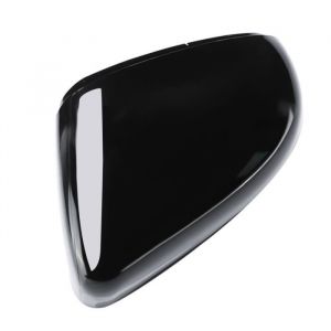 Coque de rétroviseur de voiture côté droit universel brillant noir coque de rétroviseur de voiture rétroviseur de voiture