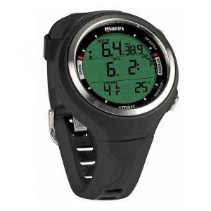 Ordinateur de plong&eacute;e - Mares - Smart Black - Noir - Adulte - Ergonomique