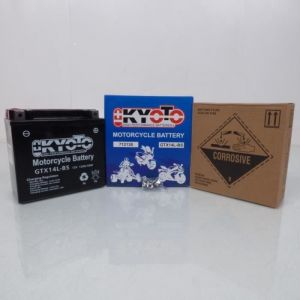 Batterie Kyoto Moto HARLEY-DAVIDSON 1200 Xl X Forty Eight 2010-2015 YTX14L-BS / 12V 12Ah Neuf