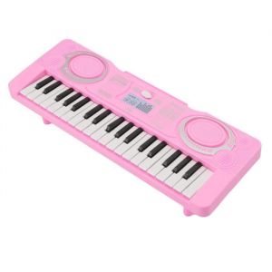 SALUTUYA jouet pour clavier de piano pour enfants SALUTUYA piano pour enfants à 37 touches Jouet de Piano à jeux activite Rose