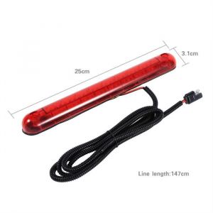 feu stop LED Universel rouge 24 LED voiture haut montage troisième 3ème feu stop feu arrière 12V auto eclairage - SURENHAP