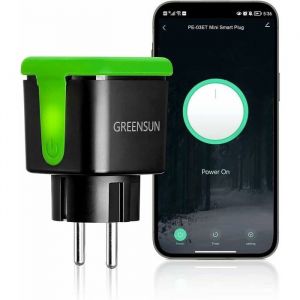Prise Exterieure Etanche GreenSun Prise Connecte Prise connecte Alexa Prise Minuteur programmable Prise etanche Exterieur PZCC