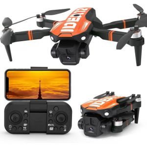 Drone GPS LE-IDEA IDEA12GPS 4K avec Cam&eacute;ra Moteur Sans Balais Mode Sans T&ecirc;te