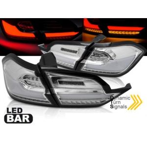 Paire de feux arriere Ford Fiesta MK8 17-21 FULL LED BAR Dyn Chrome-40876208