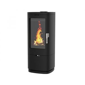 Supra Po&ecirc;le &agrave; bois fonte 11.5kw maonie noir - FR9016180B