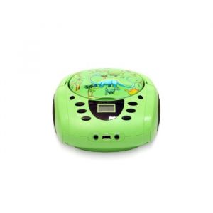 Lecteur - Radio CD - USB WeKids: FM Lecteur CD/CD-R/CD-RW/MP3 RMS2*2W entrée Aux et Micro modèle Dinosaure
