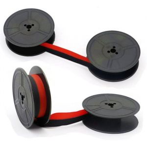 2 paires - rubans pour machine &agrave; &eacute;crire - pour ancienne machine &agrave; &eacute;crire anglaise - GR 1 - ruban encreur noir et rouge - ruban