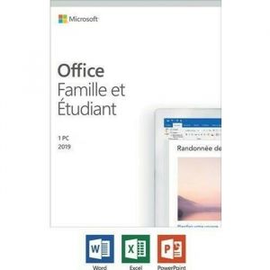 Microsoft Office famille et &eacute;tudiant 2019 - 1PC Windows