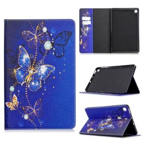 Coque Samsung Galaxy Tab S6 Lite 10.4 2020 Housse (SM-P610 /SM-P615) PU Cuir Portefeuille Etui Antichoc avec Support Coque - AB3