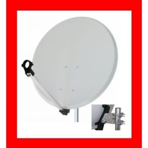 Antenne Parabole Satellite Diam 60 Cm (Canal Satellite-BEIN SPORT TNTSAT-FRANSAT-TIVUSAT- Astra-Hotbird-Eutelsat-AtlanticBird)