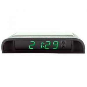 Thermom&egrave;tre pour Voiture Lumineux  Horloge &eacute;lectronique de Voiture Double temp&eacute;rature &agrave; lint&eacute;rieur et &agrave; lext&eacute;rieur de lauto