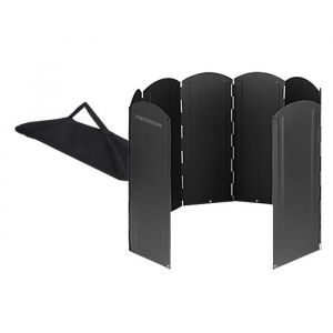 Réchaud de camping en plein air pare-brise 8 plaques pliable pare-vent extérieur réchaud à gaz pare-vent pour barbecue 50cm