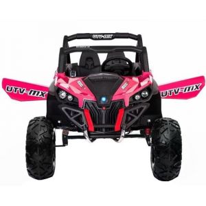 Buggy UTV RSX 24v Rose - Voiture électrique pour enfant avec batterie 24v et télécommande