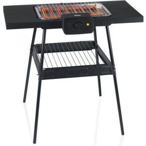 Barbecue électrique TRISTAR BQ-2870 - Sur pieds et de table - 2000W - Thermostat réglable