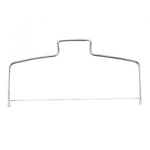 Niveleur de g&acirc;teau en acier inoxydable coupe-couche de g&acirc;teau r&eacute;glable &agrave; 8 vitesses avec fil d&eacute;tachable pour outil de cuisson