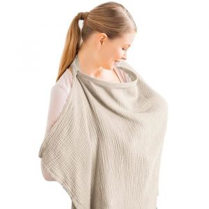 Tablier dallaitement Couverture dallaitement en mousseline Cape Dallaitement CHALE dallaitement respirante 100 % coton