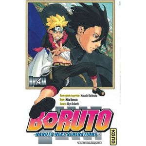 Manga - Boruto - Tome 4 - Protection de Tent&ocirc; - Aventure - Masashi Kishimoto
