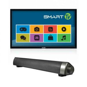 PACK ALDEN TV LED 19 48cm Téléviseur Connecté GooglePlay Bluetooth Camping Car + I-SOUND-HD BARRE D