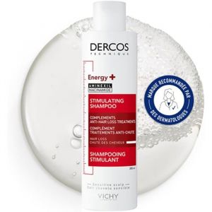 Vichy Dercos Technique Shampooing Stimulant Anti-Chute Energy+ Enrichi En Aminexil Cheveux Cassants 200 Ml[YS22]