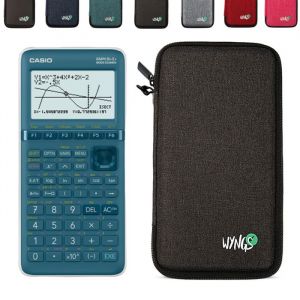 Calculatrice Graphique - CASIO - Graph 25+E II - &Eacute;cran Haute R&eacute;solution - Housse de Protection WYNGS - 205g